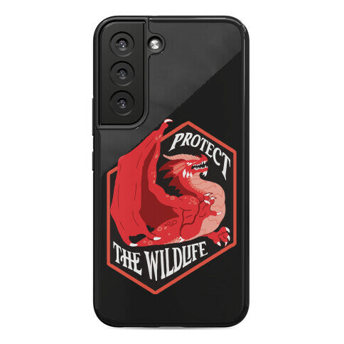 Protect The Wildlife Red Dragon Phone Case
